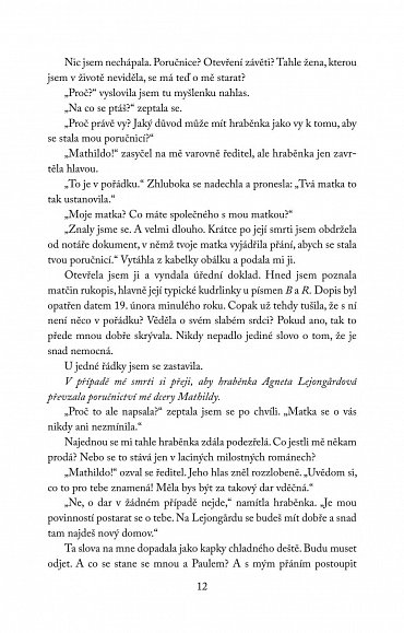 Náhled Paní ze Severu: Mathildino tajemství