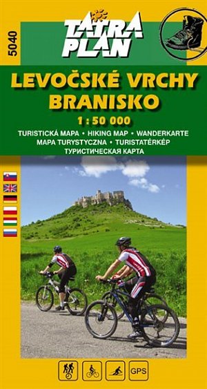 Levočské vrchy, Branisko 1:50 000