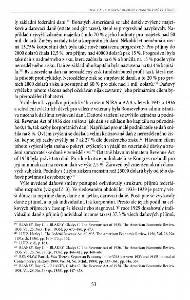 Náhled Role státu v krizových obdobích v první polovině 20. století