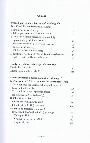 Náhled Jan Theobald Held - Fakta a poznámky k mému budoucímu nekrologu I.