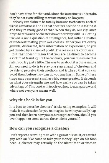 Náhled Entrepreneurs versus Cheaters - 52 Stories About the Types of Fraud Most Frequently Committed Against Serious Businesspeople