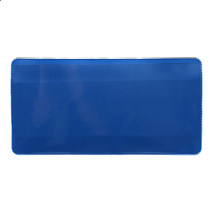 djois magnetická kapsa na logistický štítek, 160 × 80 mm, PVC, modrá, 50 ks