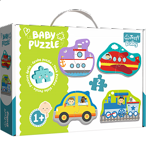 Trefl Puzzle Baby Doprava / 4x2 dílky