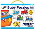 Puzzle pro nejmenší – dopravní prostředky 2.