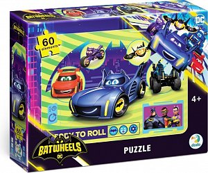 Puzzle Batwheels: Zábavná jízda 60 dílků