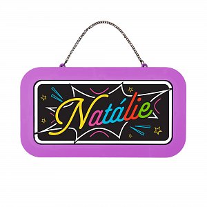 Neonová cedulka se jménem - Natálie
