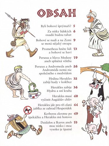 Náhled Staré řecké báje a pověsti pro děti