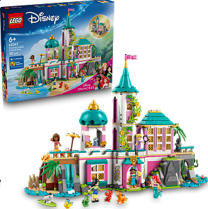 LEGO® │ Disney 43267 Hrad princezen a královští domácí mazlíčci