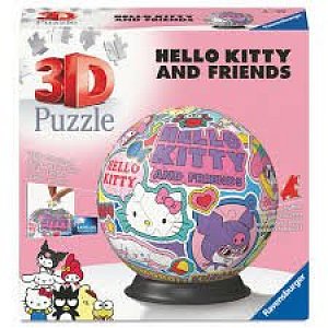 3D Puzzle-Ball: Hello Kitty 72 dílků