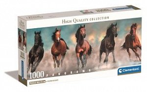 Puzzle Panorama: Koně 1000 dílků