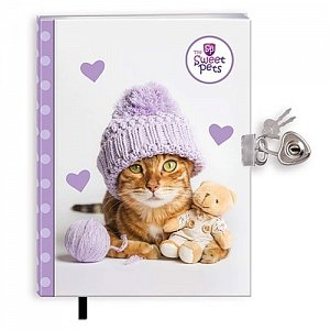 Zápisníček se zámkem CUTIE