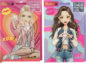 Diamantové malování - Přáníčka Besties