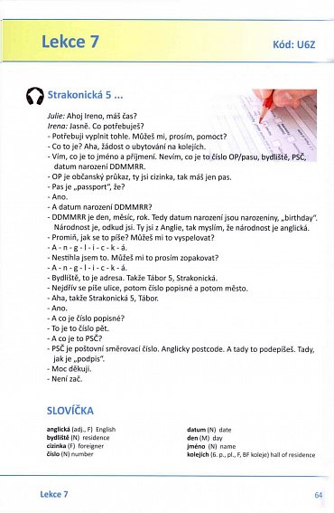 Náhled Czech for Beginners Step by Step - Čeština pro začátečníky krok za krokem)