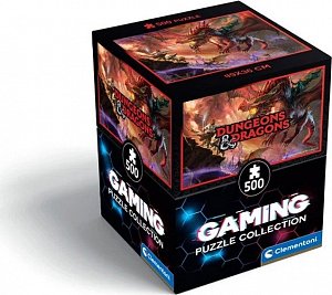 Puzzle Dungeons & Dragons 500 dílků (Cube)