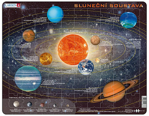 Puzzle Sluneční soustava 70 dílků