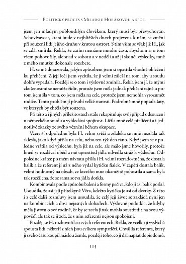 Náhled Politický proces s Miladou Horákovou a spol. - Komentované dokumenty