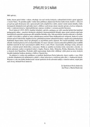 Náhled Vánoční písně a koledy. Zpívání s Pavlem Jurkovičem, 1.  vydání