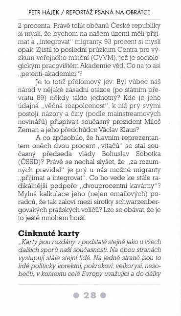 Náhled Reportáž psaná na obrátce - Svět vidělý z protiproudu