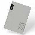 Diář A5 týdenní 2026 PASTELINI šedá