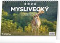Kalendář 2026 stolní: Myslivecký, 23,1 x 14,5 cm