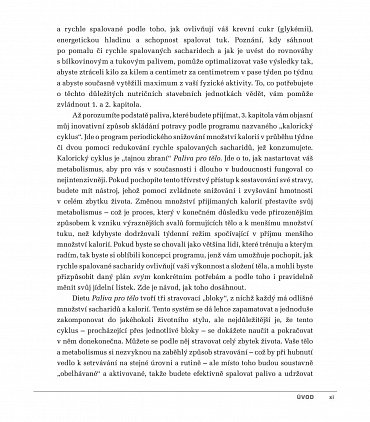 Náhled Palivo pro tělo - Kalorický cyklus, vaše cesta na zredukováním tělesného tuku a lepší vyrýsovaným svalstvem