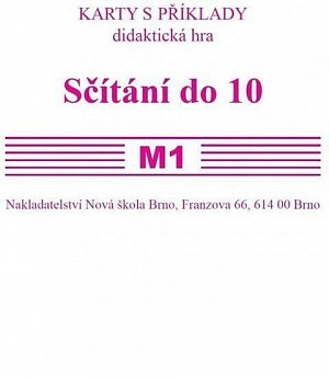 Sada kartiček M1 - sčítání do 10