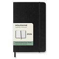 Diář Moleskine 2026 - měkké desky, S, týdenní, černý