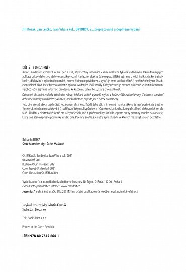 Náhled Opioidy - 2. přepracované a doplněné vydání