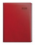 Týdenní diář 2026 Oskar Vivella A5 bordó