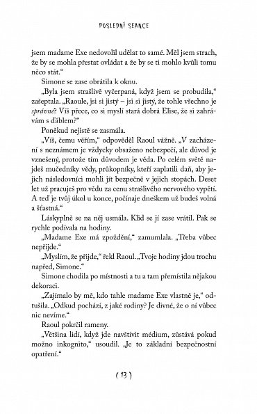 Náhled Poslední seance