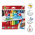 Carioca fixy Jumbo, 24 ks, mix barev