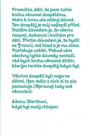 Náhled Malý princ – kapesní vydání, 1.  vydání