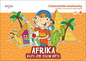 Cestovatelské omalovánky / Vojta jede do světa Afrika