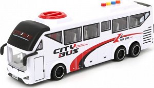 Autobus bílý 1:16 