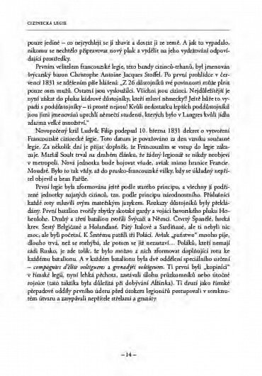 Náhled Cizinecká legie - Všední život francouzské cizinecké legie