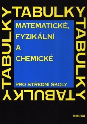 Matematické, fyzikální a chemické tabulky pro SŠ, 9.  vydání