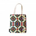 Intricate Inlays / Thai Gems / Canvas Bag /