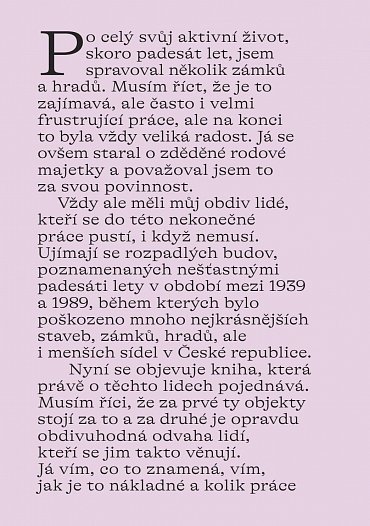 Náhled Aby po nás něco zůstalo: Zpověď novodobých zámeckých pánů