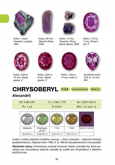 Náhled Encyklopedie drahých kamenů