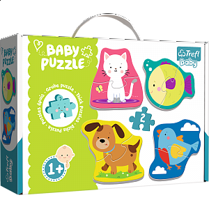 Trefl Puzzle Baby Zvířata / 4x2 dílky