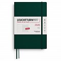 Weekly Planner & Notebook 2026 Medium (A5) Forest Green