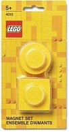 Magnetky LEGO set - žluté 2 ks