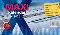 Kalendář 2026 Maxi, stolní, 29,7 x 18 cm