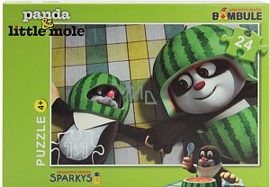 Krtek a Panda: Meloun 24 Puzzle