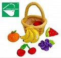 Magic Baby Ovoce v košíku - plyšová hračka