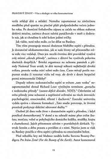 Náhled Pravdivý život - Víra a ekologie ve věku konzumerismu