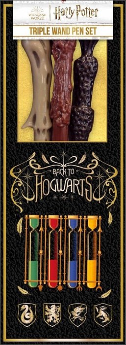 Harry Potter - set 3 propisek/hůlek