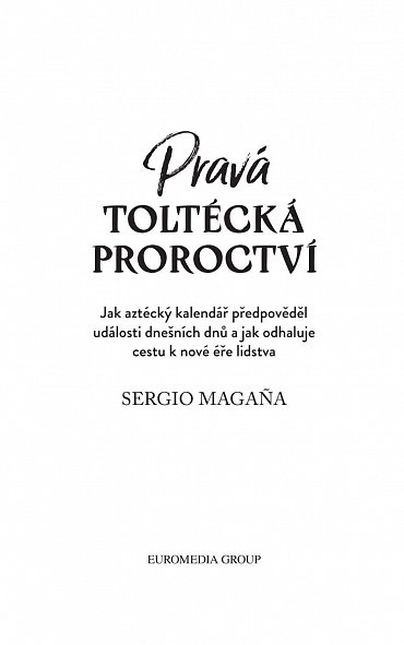 Náhled Pravá toltécká proroctví