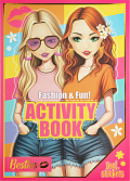Kniha pro módní kreativity Faschion and fun A4 Besties