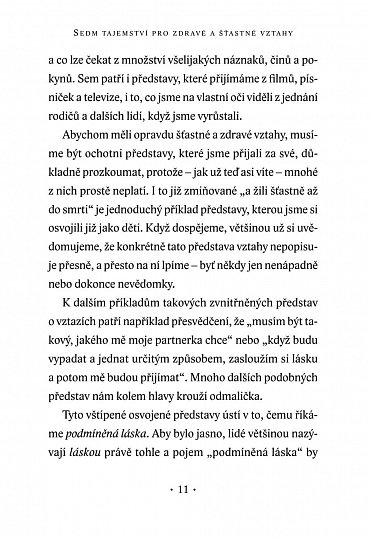 Náhled Sedm tajemství pro zdravé a šťastné vztahy